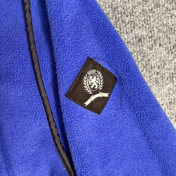 Vintage‎ Tommy Hilfiger Purple Fleece 1/4 Zip Pullover Jacket Logo Patch XL - Picture 4 of 7